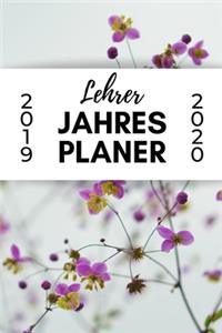 Lehrer Jahres Planer 2019 2020