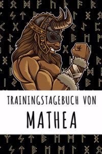 Trainingstagebuch von Mathea