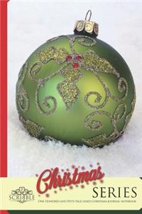 Christmas Series One Hundred and Fifty page lined Christmas Journal