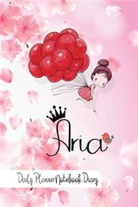 Aria Daily Planner Notebook Diary