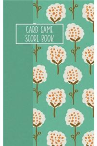 Card Game Score Book