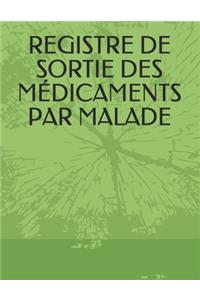 Registre de Sortie Des Médicaments Par Malade