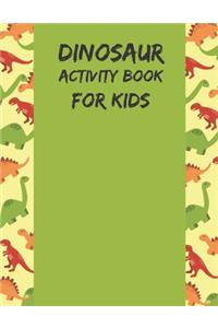 Dinosaur Activity Book for Kids