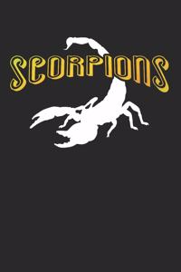 Skorpion Notizbuch