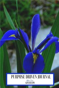 Purple Driven Journal: Blue Iris