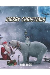 Merry Christmas Notebook