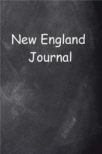 New England Journal Chalkboard Design