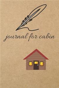 Journal for Cabin