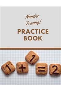 Number Tracing Practice Book