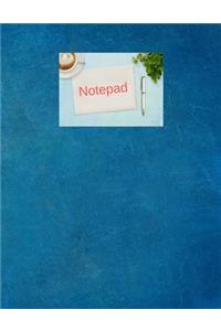 Elegant Coffee Minimal Notebook - 100 Pages Blank Lined