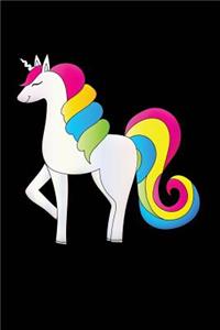 Einhorn Zeitschrift Notizbuch Tagebuch