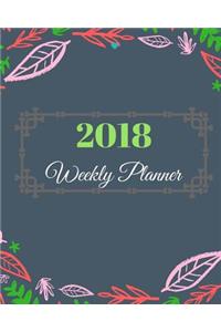 Weekly Planner 2018
