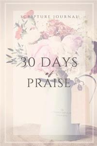 30 Days of Praise Journal
