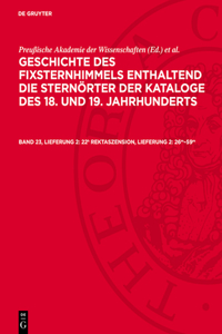 22h Rektaszension, Lieferung 2: 26m-59m