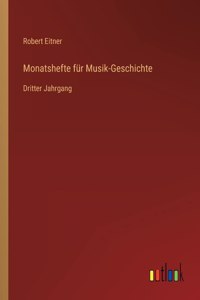Monatshefte für Musik-Geschichte