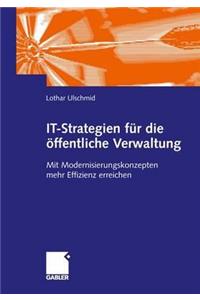 IT-Strategien für die öffentliche Verwaltung
