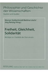 Freiheit, Gleichheit, Solidaritaet