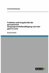 Tradition und Singularität der peruanischen Vergangenheitsbewältigung nach der guerra sucia