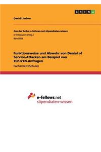Funktionsweise und Abwehr von Denial of Service-Attacken am Beispiel von TCP-SYN-Anfragen