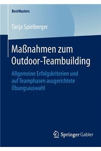 Maßnahmen Zum Outdoor-Teambuilding