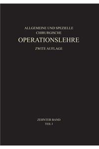 Allgemeiner Teil und die Operationen an der Oberen Extremität