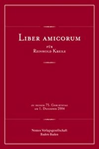 Liber Amicorum Fur Reinhold Kreile