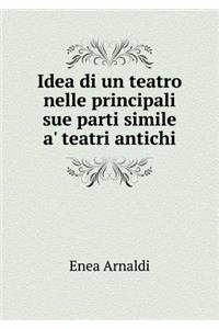 Idea di un teatro nelle principali sue parti simile a' teatri antichi
