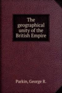 geographical unity of the British Empire