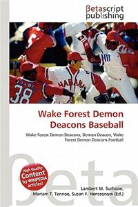 Wake Forest Demon Deacons Baseball
