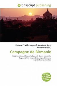 Campagne de Birmanie