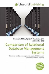 Comparison of Relational Database Management Systems