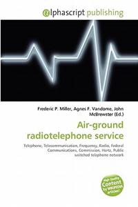 Air-Ground Radiotelephone Service