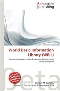 World Basic Information Library (Wbil)