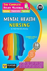 The Complete Study Material of MENTAL HEALTH NURSING For Third Year B.Sc Nursing