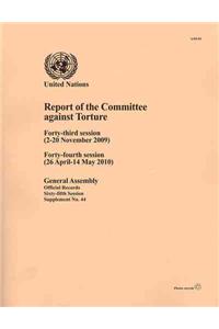 Report of the Committee Against Torture