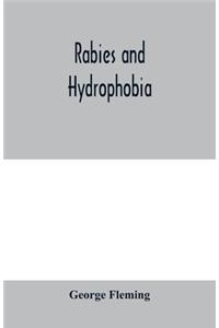 Rabies and hydrophobia