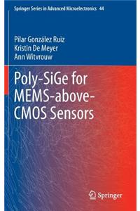 Poly-Sige for Mems-Above-CMOS Sensors