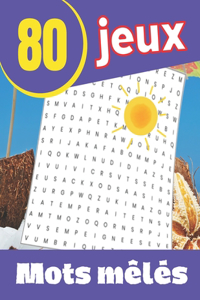 80 jeux Mots mêlés