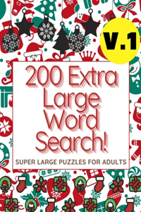 200 Extra Large Word Search!