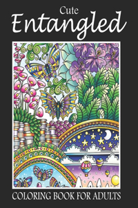 Cute Entangled Coloring Book For Adults
