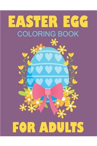 Easter Egg Coloring Book For Adults