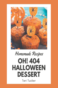 Oh! 404 Homemade Halloween Dessert Recipes