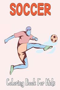 Soccer Coloring Book For Kids