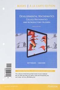 Developmental Mathematics, Books a la Carte Edition