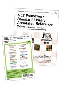 Online Bundle of .Net Framework Standard Library Annotated Reference, Volume 1 and .Net Class Libraries Reference Poster