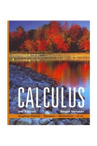 Calculus: Single Variable 5th Edition with Webassign 2 Semester Set