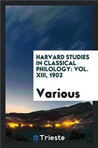Harvard Studies in Classical Philology