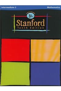 Steck-Vaughn Test Best Sat10: Student Edition Intermediate 2 Math 2004