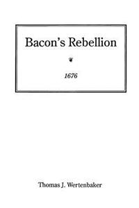 Bacon's Rebellion, 1676