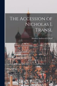 Accession of Nicholas I. Transl